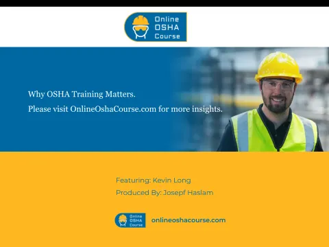Why OSHA Training Matters